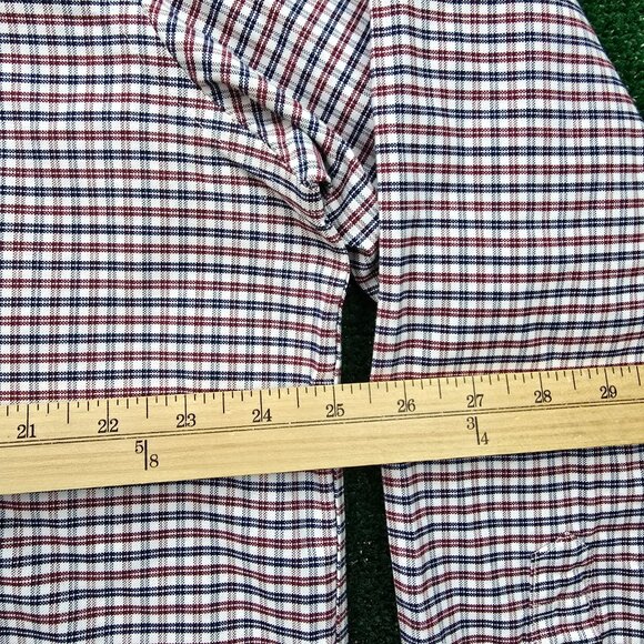 Brooks Brothers Shirt Mens XL Check Button Down‎ Long Sleeve Non-Iron Stretch - Picture 4 of 7